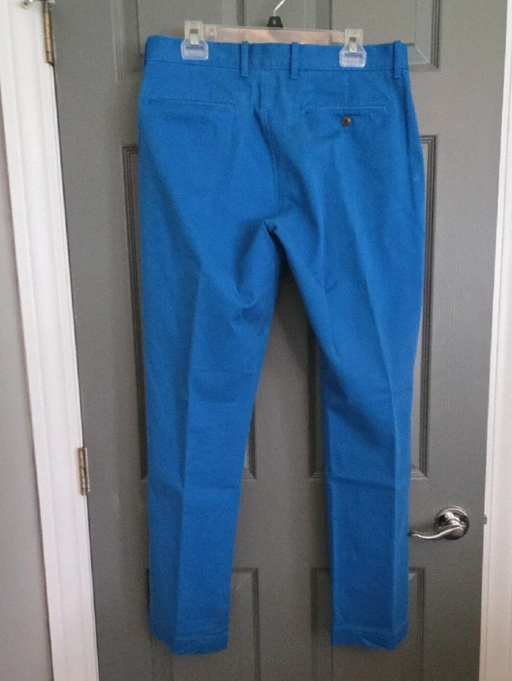 J. Crew Slim Chinos in Bright Blue